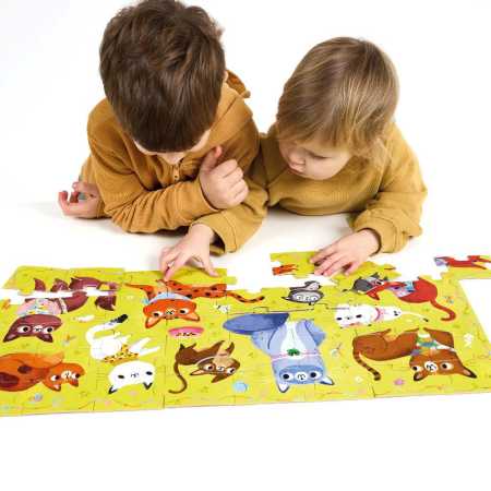 Puzzle "I Love Cats" 3+ / 40 Teile