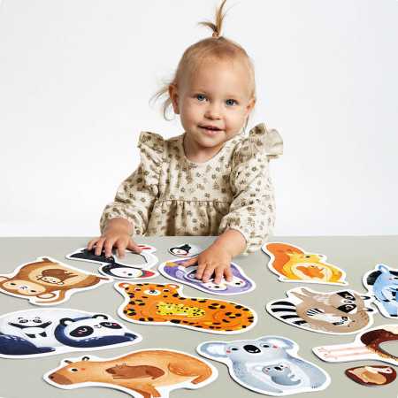 Puzzle "First Jumbo Mommy & Me" 18m+ / 40 Teile