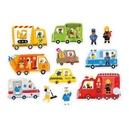 Puzzle "My First Cars" 18m+ / 16 Teile