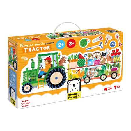 Puzzle "Play-as-you-go" Tractor 2+3+