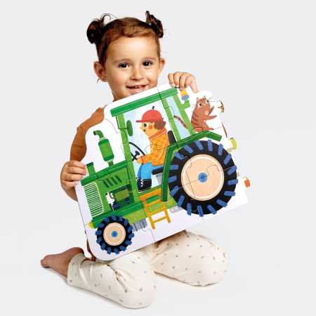Puzzle "Play-as-you-go" Tractor 2+3+