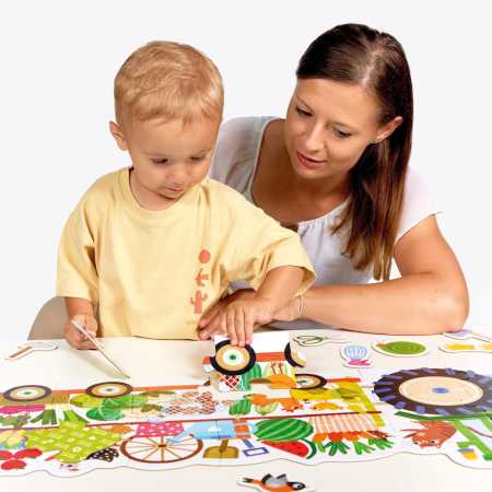 Puzzle "Play-as-you-go" Tractor 2+3+