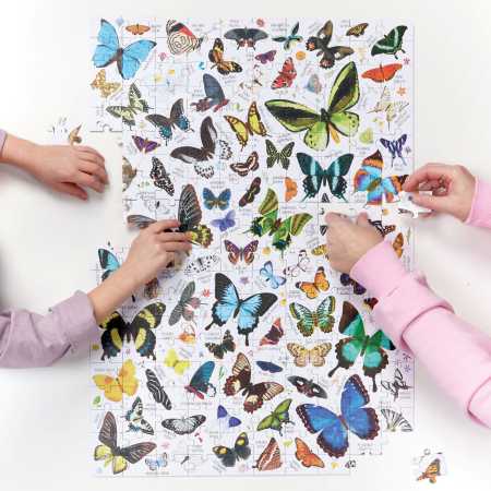 Puzzle "Puzzlover Butterflies" 7+