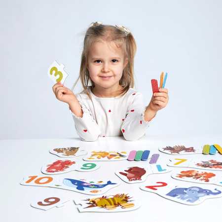 Puzzle "Pairs Numbers" 3+ / 30 Teile
