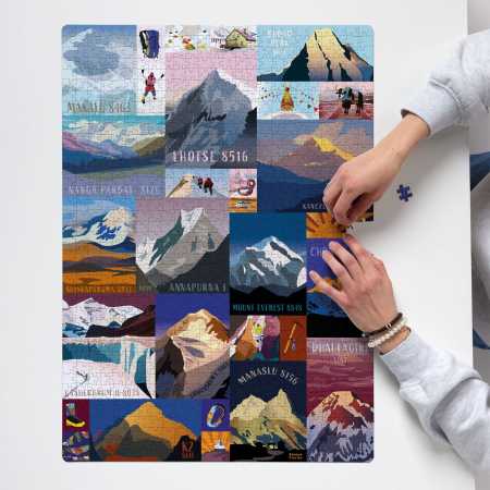 Puzzle "Puzzlover Mountains" 7+