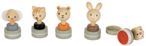 Holzstempel im 20er Set