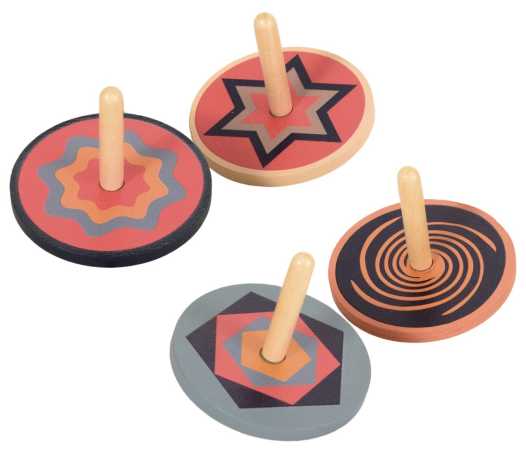 Holzkreisel 24er Display