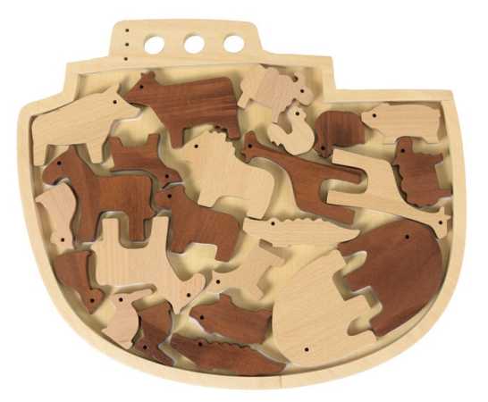 Holzpuzzle Noah's Arche