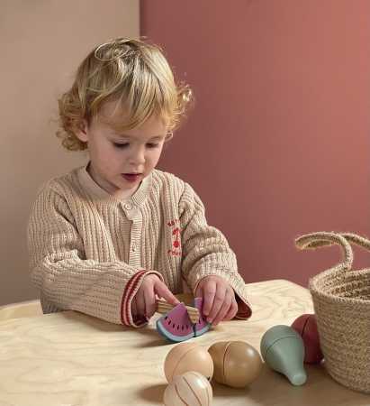 Einkaufstasche mit Obst und Gemüse