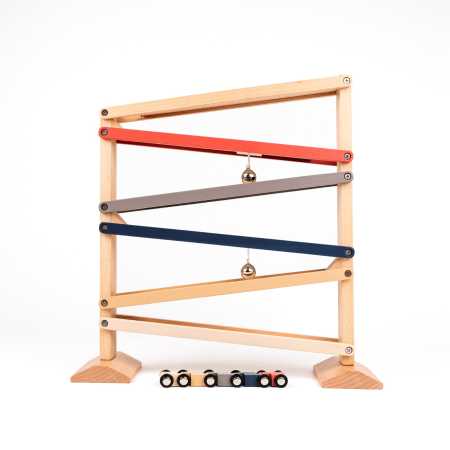 Autorollbahn mit Glocke