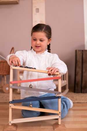 Autorollbahn mit Glocke