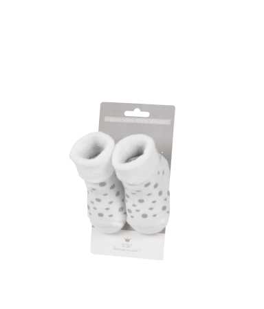 Socken weiss aus Bio-Baumwolle, 0 - 3 Monate