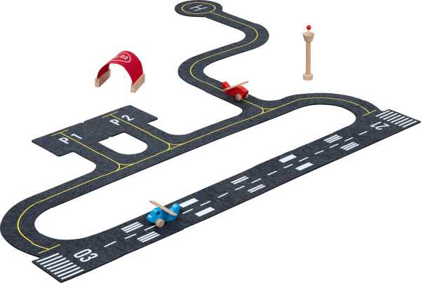 Spielset Flughafen gokiAir 26-teilig