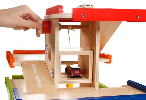 Parkhaus aus Holz
