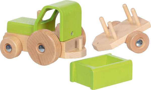Traktor mit Anhänger