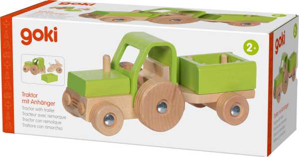 Traktor mit Anhänger
