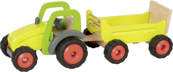 Traktor mit Anhänger 44,6 cm