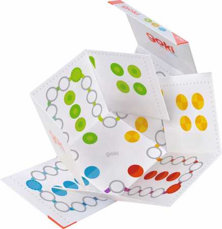 XXL Ludo im Würfel zum Aufklappen
