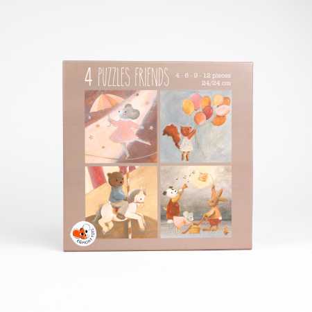 4 Puzzle's Freunde