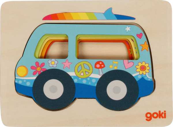 Schichtenpuzzle Van
