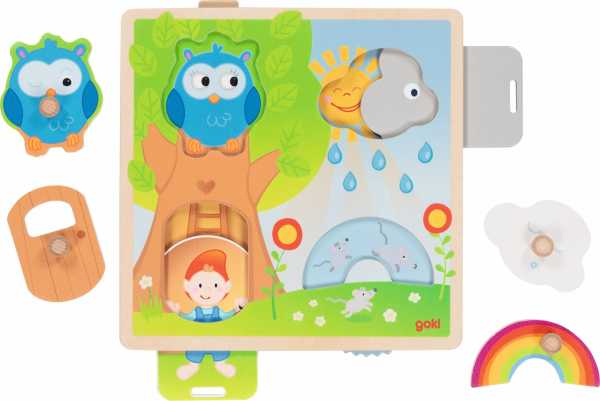 Hintergrundbildpuzzle Wetter 4 Teile