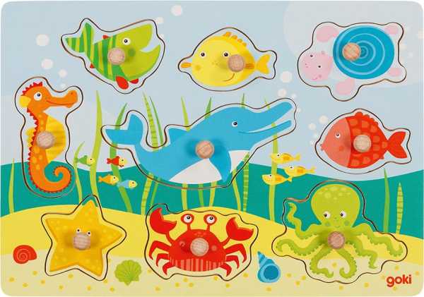 Steckpuzzle Unterwasserwelt II 30 x 21 cm