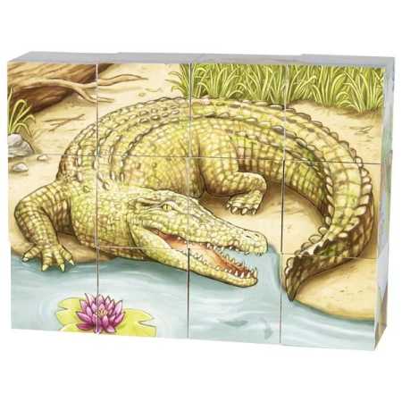 Würfelpuzzle Australische Tiere