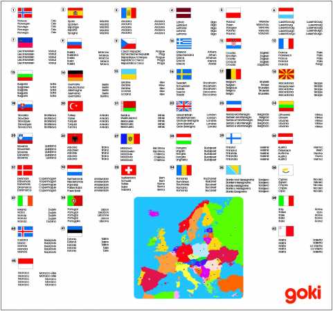 Puzzle Europa