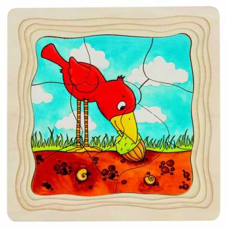 Schichtenpuzzle Der Baum