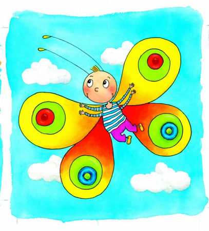 Schichtenpuzzle Die Raupe