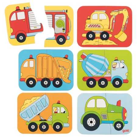 Minipuzzle Fahrzeuge