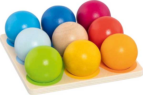 Stapel- und Sortierspiel Kugelpyramide