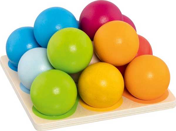 Stapel- und Sortierspiel Kugelpyramide