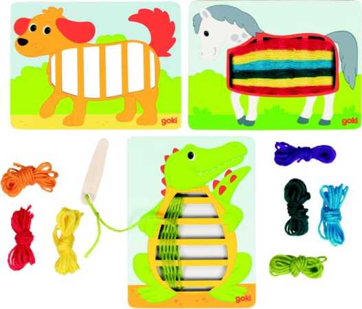 Webbilder Krokodil, Hund, Pferd