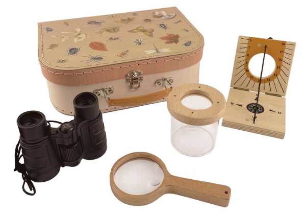 Entdeckerset im Koffer