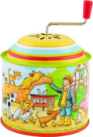 Musikspieldose Bauernhof Melodie: Old Mc Donald had a farm
