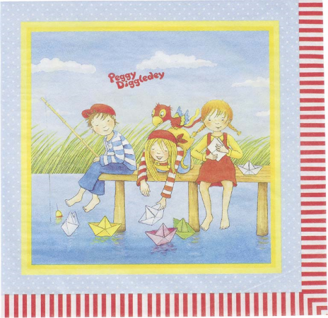 Servietten, Peggy Diggledey