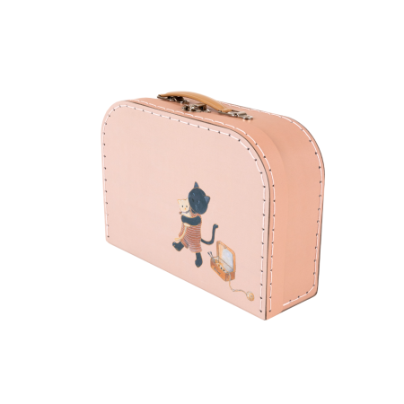 Wolle Häkeln Katze im Koffer