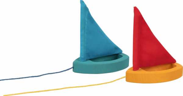 Pfützenschiffchen, 2-fach sortiert, 6er Set