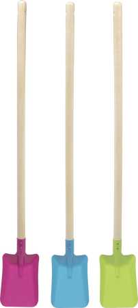 Kinderschaufeln aus Metall/Holz
