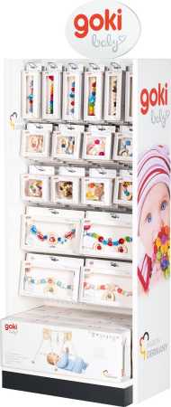 Verkaufsdisplay für goki baby