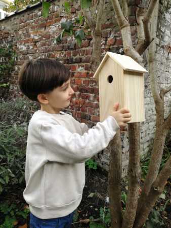 Vogelhäuschen aus Holz