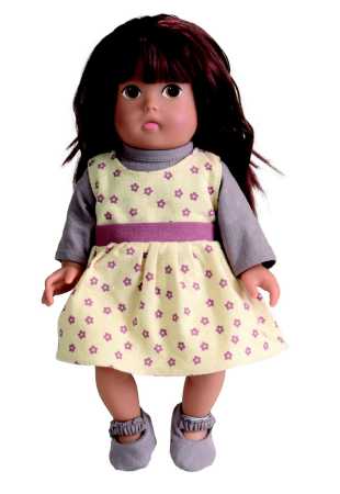 Puppe Simone aus Vinyl, 32 cm