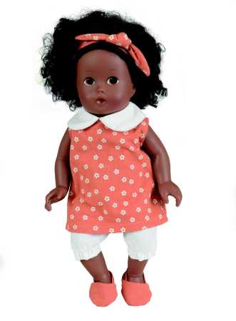 Puppe Aretha aus Vinyl, 32 cm