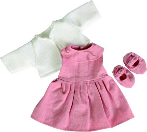 Puppenbekleidung rosa