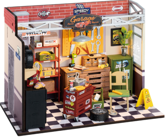 Modellbausatz 'Garage Workshop'