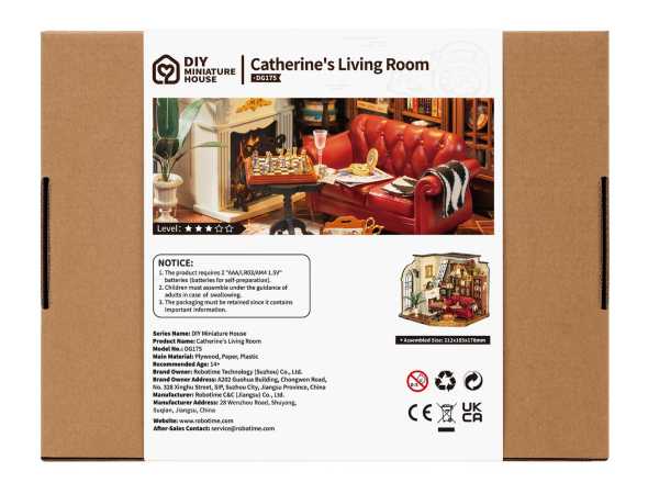 Modellbausatz 'Catherine's Living Room'