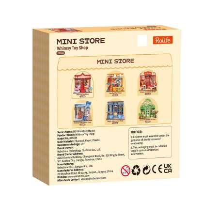 Mini-Modellbausatz 'Whimsy Toy Shop'