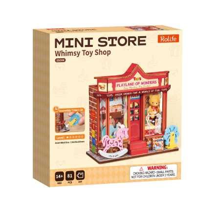 Mini-Modellbausatz 'Whimsy Toy Shop'