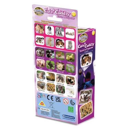Taschenlampe & Projektor knuddlige Tiere